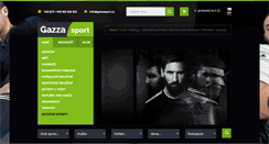 Desktop Screenshot of gazzasport.cz